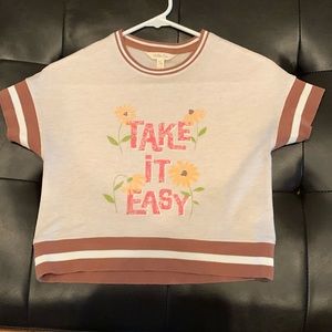 Matilda Jane Take it Easy shirt. Size 8.